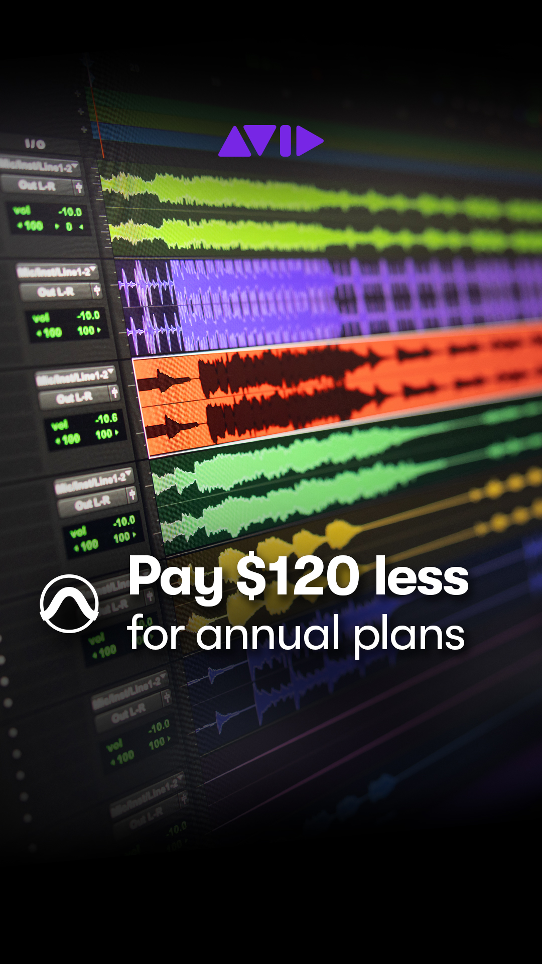 Avid Pro Tools Facebook ad