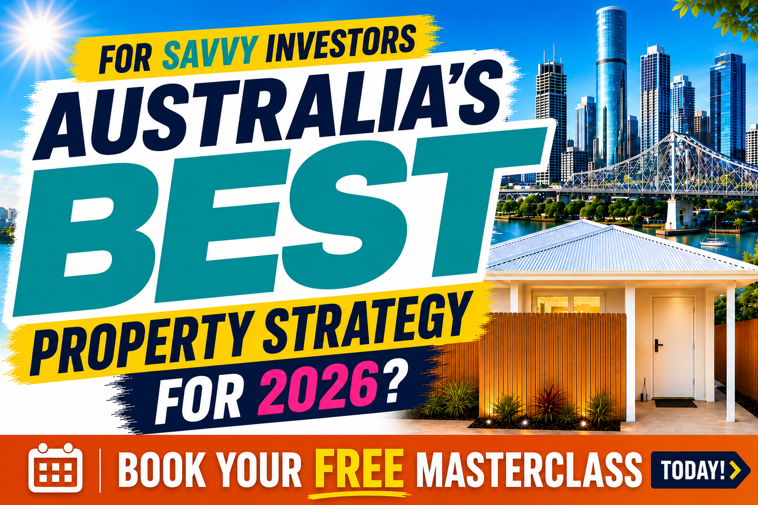 High Yield Property Club Facebook ad: Australia's Best Property Strategy for 2026