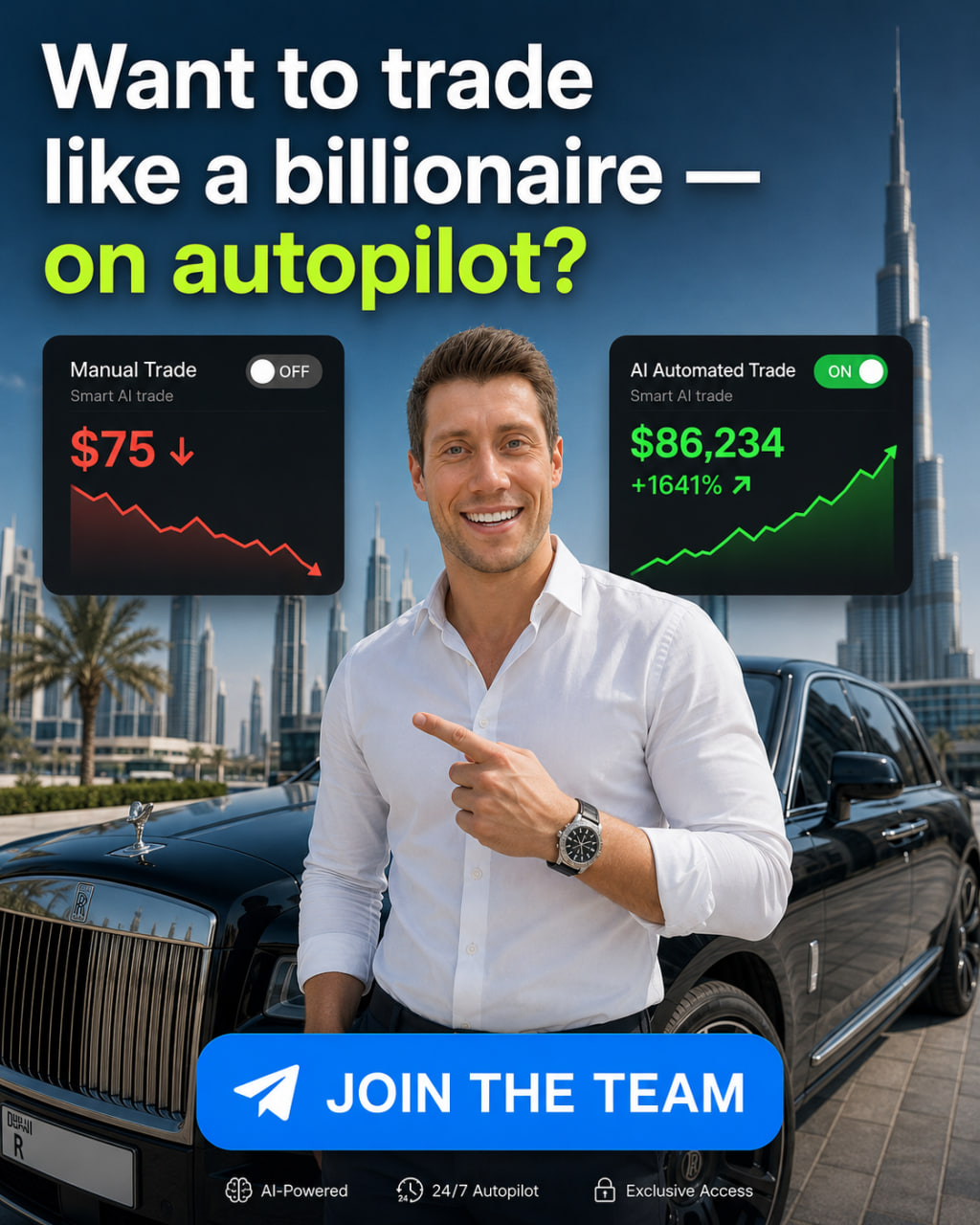 Joyce Sims Facebook ad: AI Trading Insights