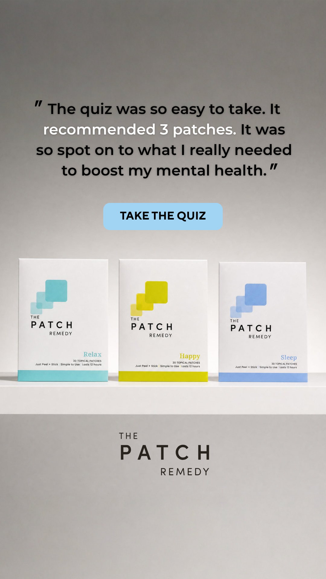 The Patch Remedy Facebook ad