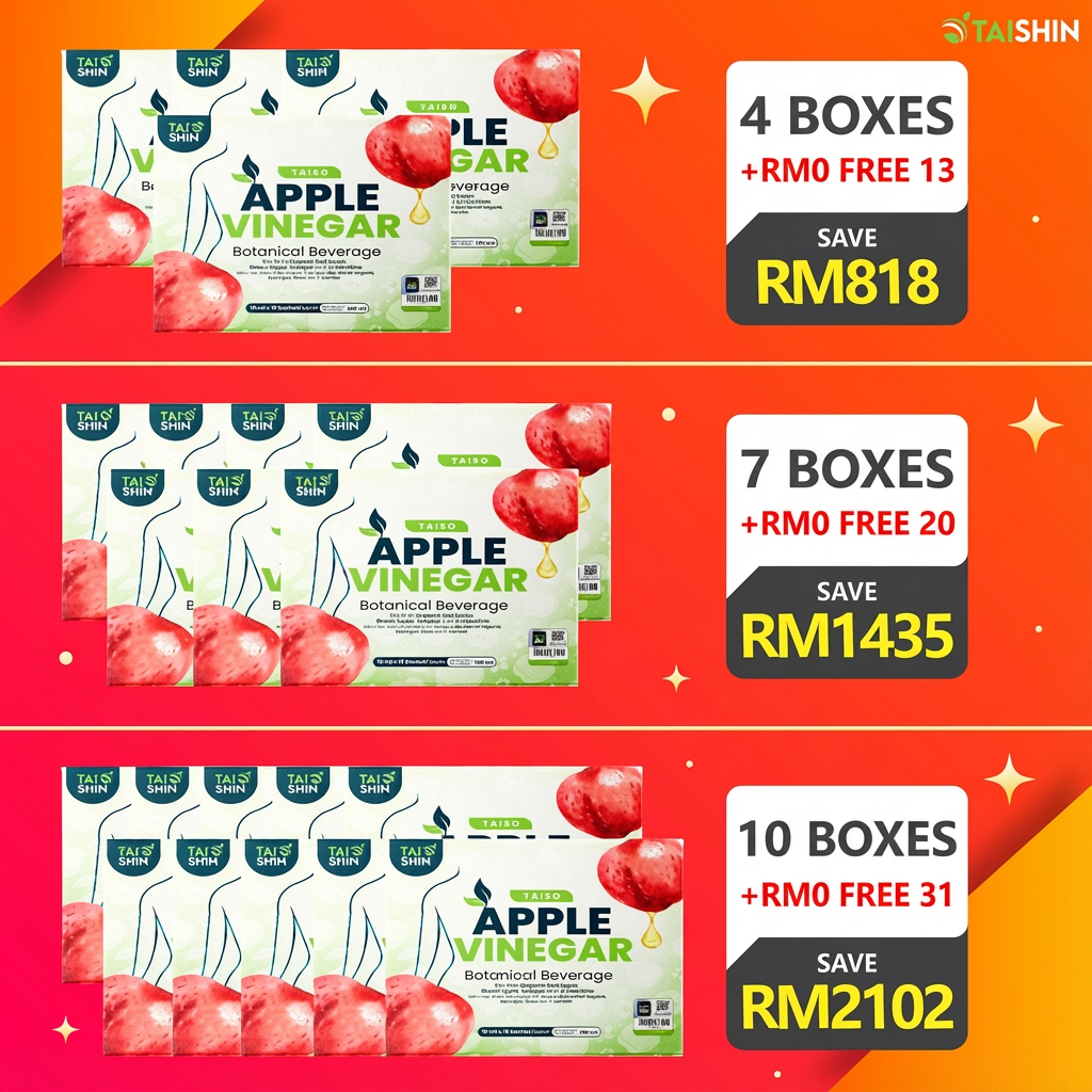 Taiso Apple Cider Vinegar Facebook ad