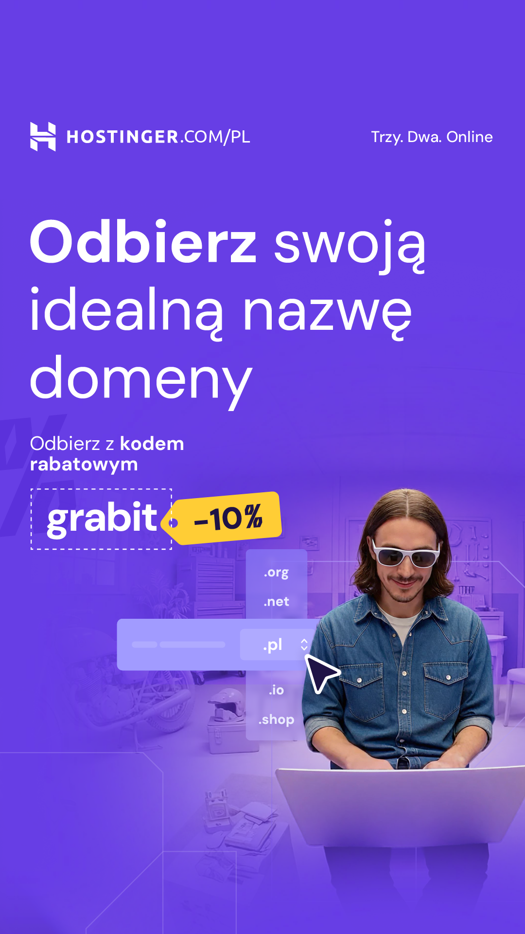 Hostinger Facebook ad