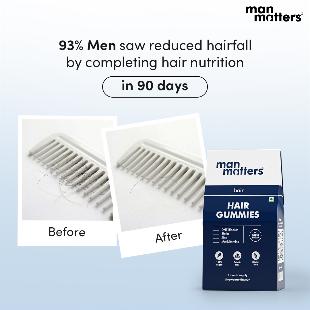 Hair Matters by Man Matters Facebook ad