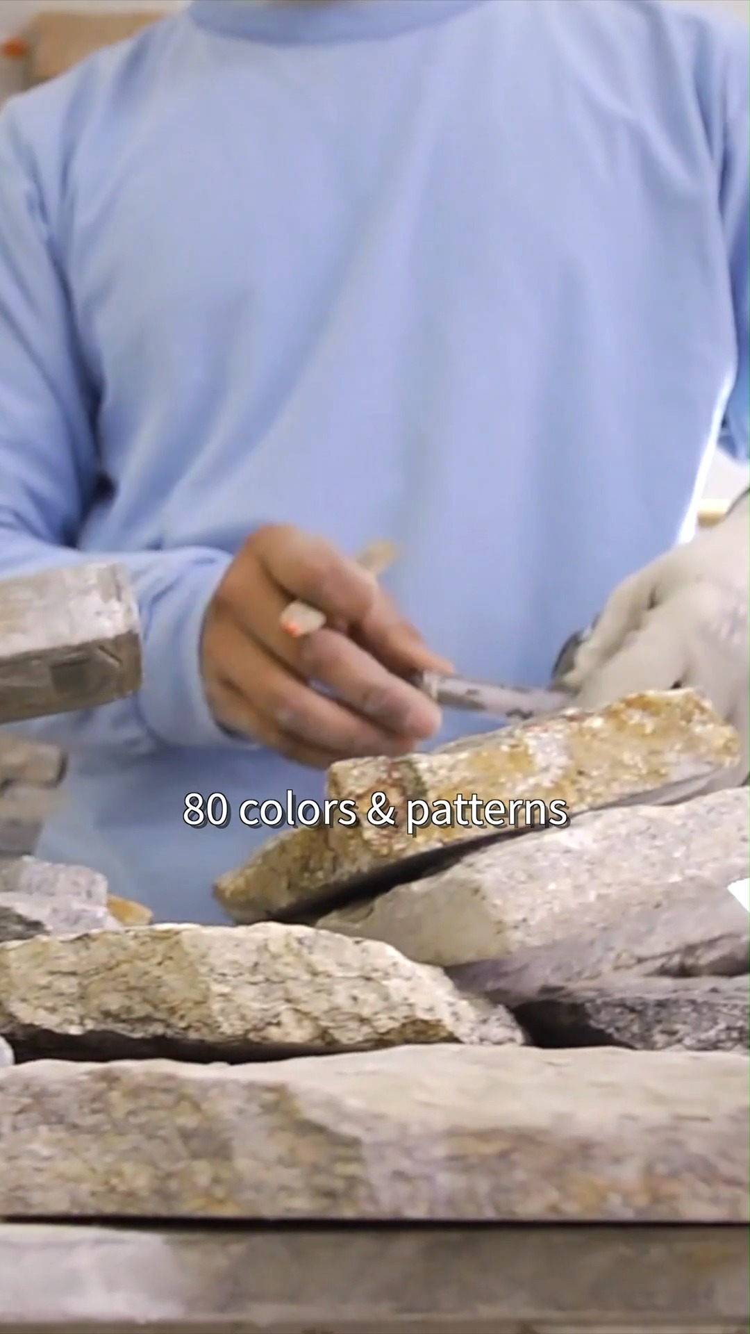 Connecticut Stone Facebook ad: Natural stone beauty in a variety of colors…