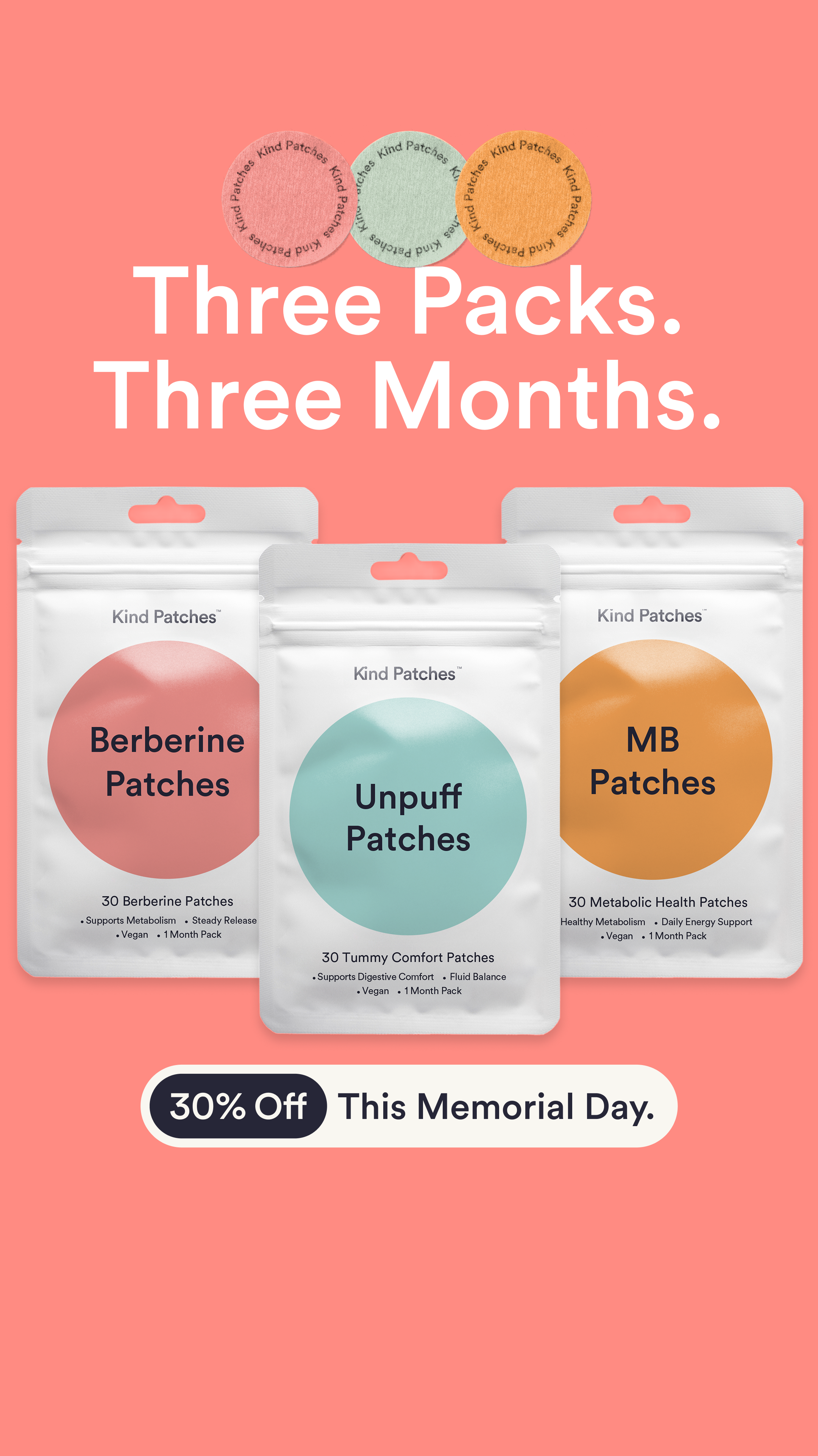 Kind Patches Facebook ad