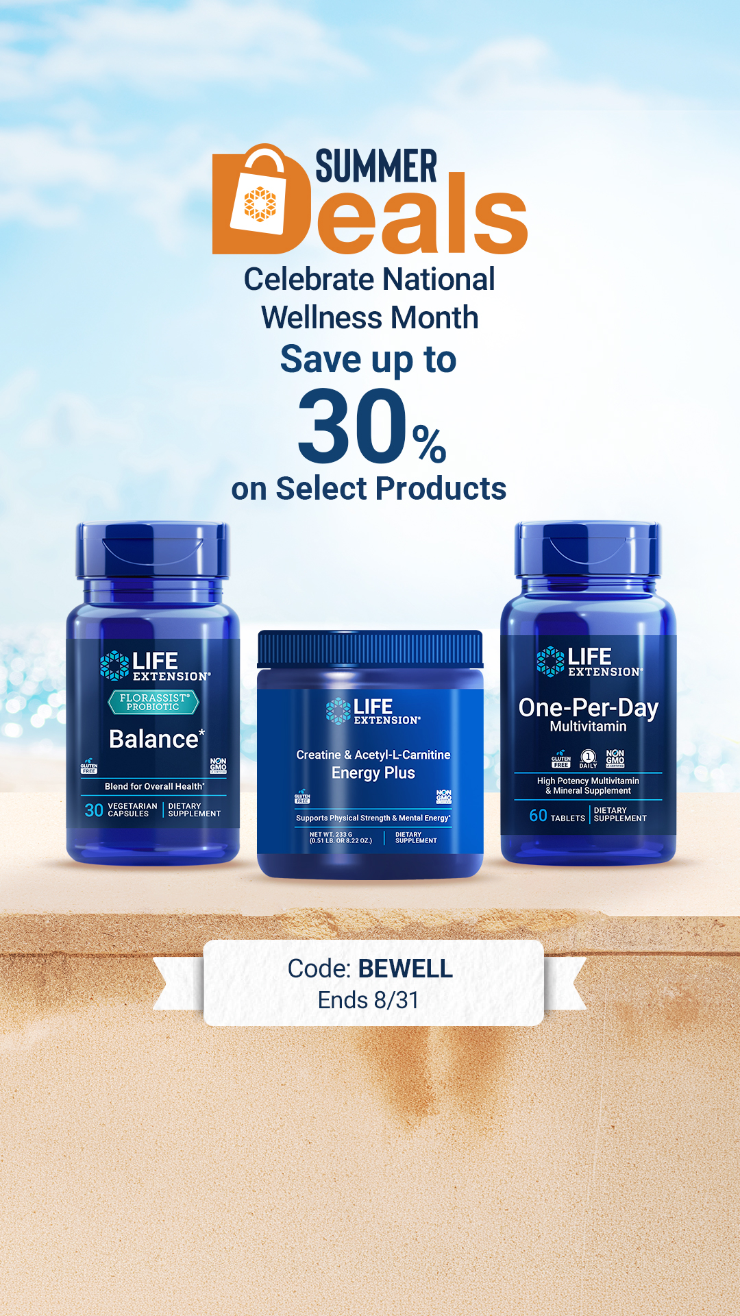 Life Extension Facebook ad