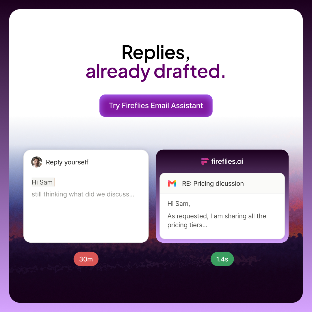 Fireflies.ai Facebook ad