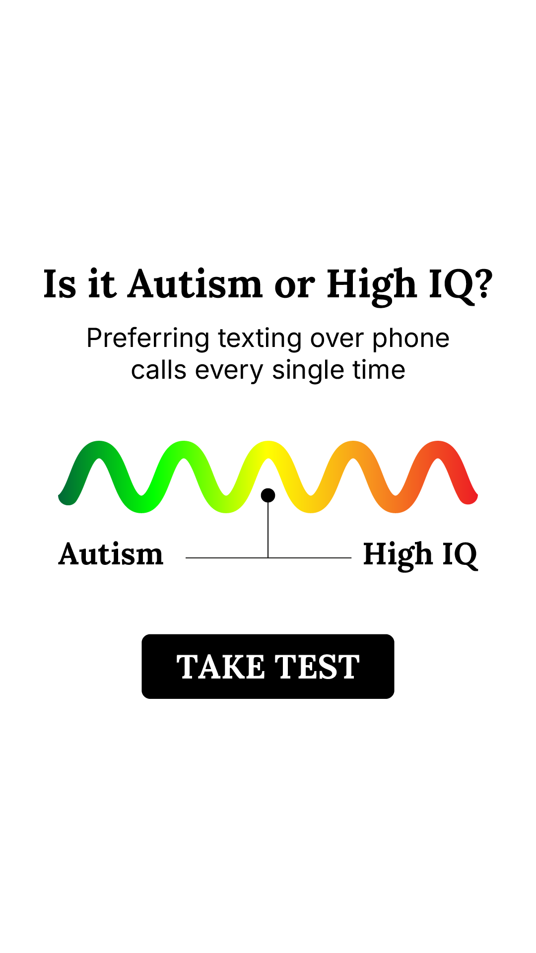 Personality Type Facebook ad