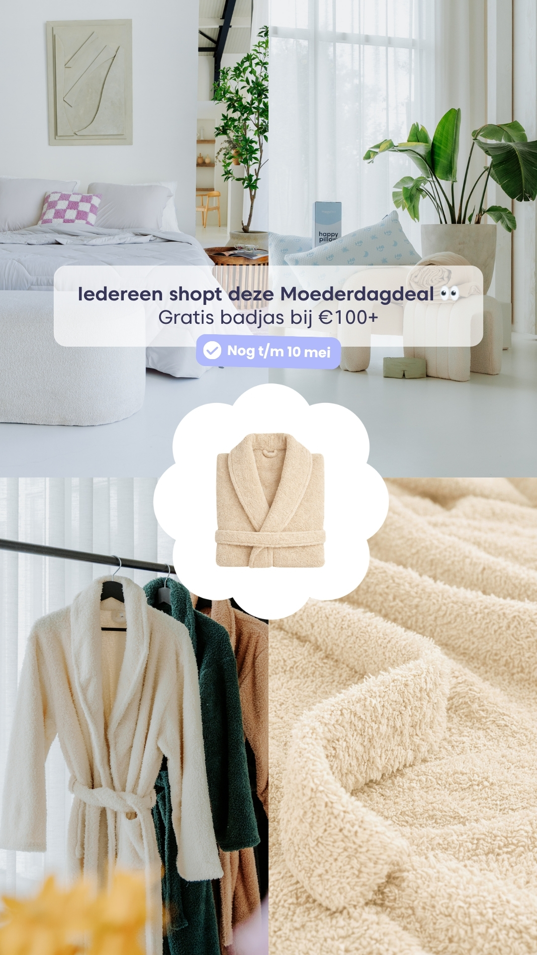 HappyBed Facebook ad
