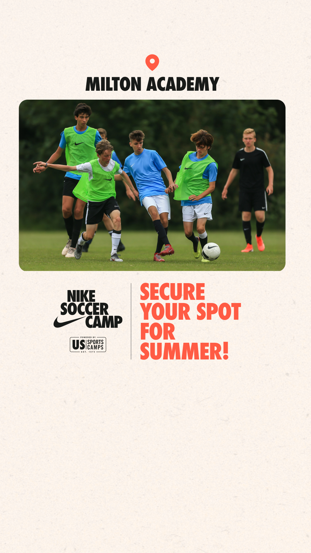 US Sports Camps - NIKE Sports Camps Facebook ad