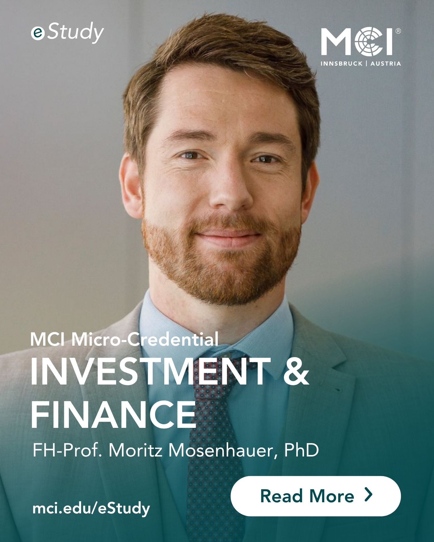 MCI The Entrepreneurial School Facebook ad from Nov 10, 2025