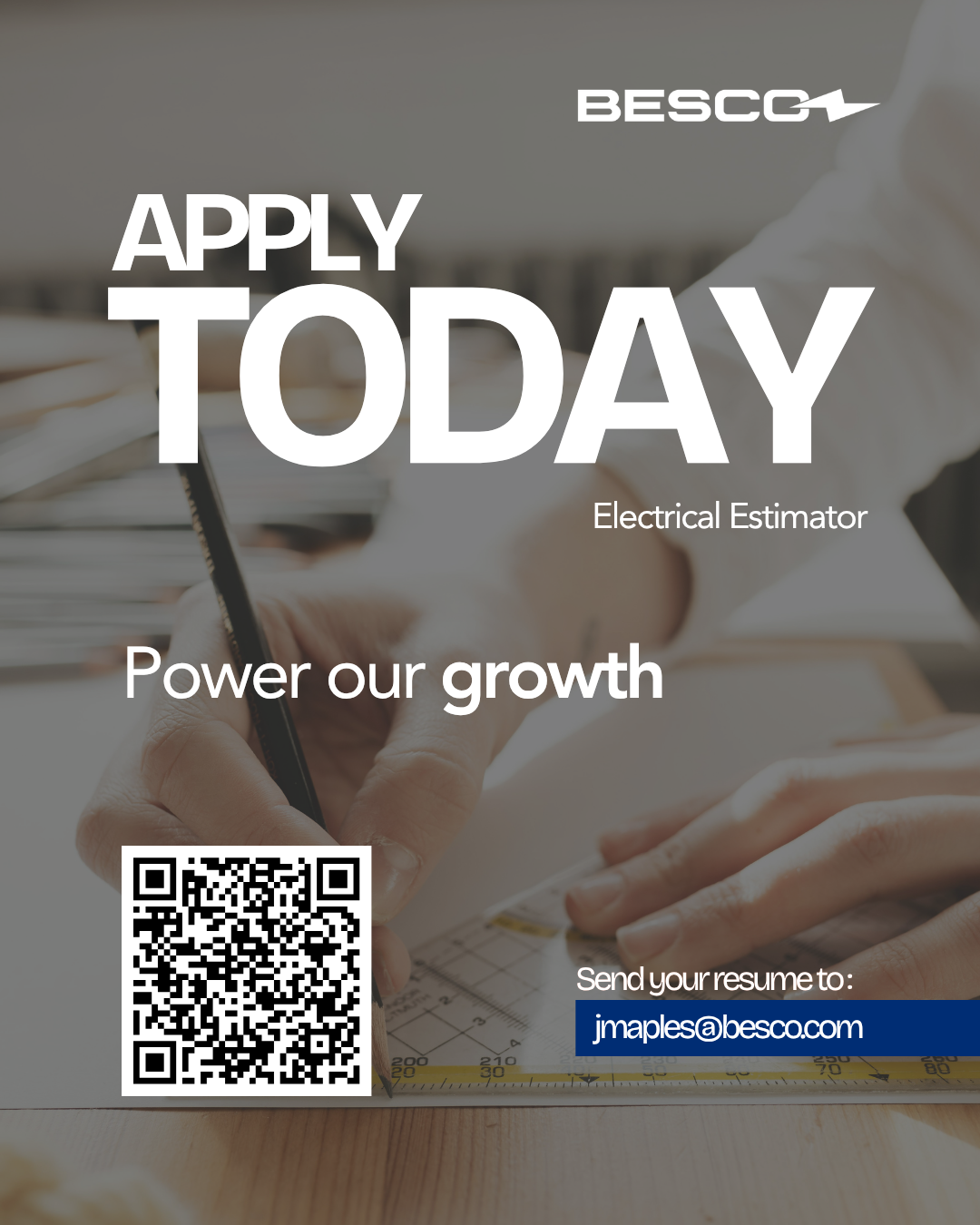 BESCO Facebook ad: Electrical Estimator | Lexington, KY