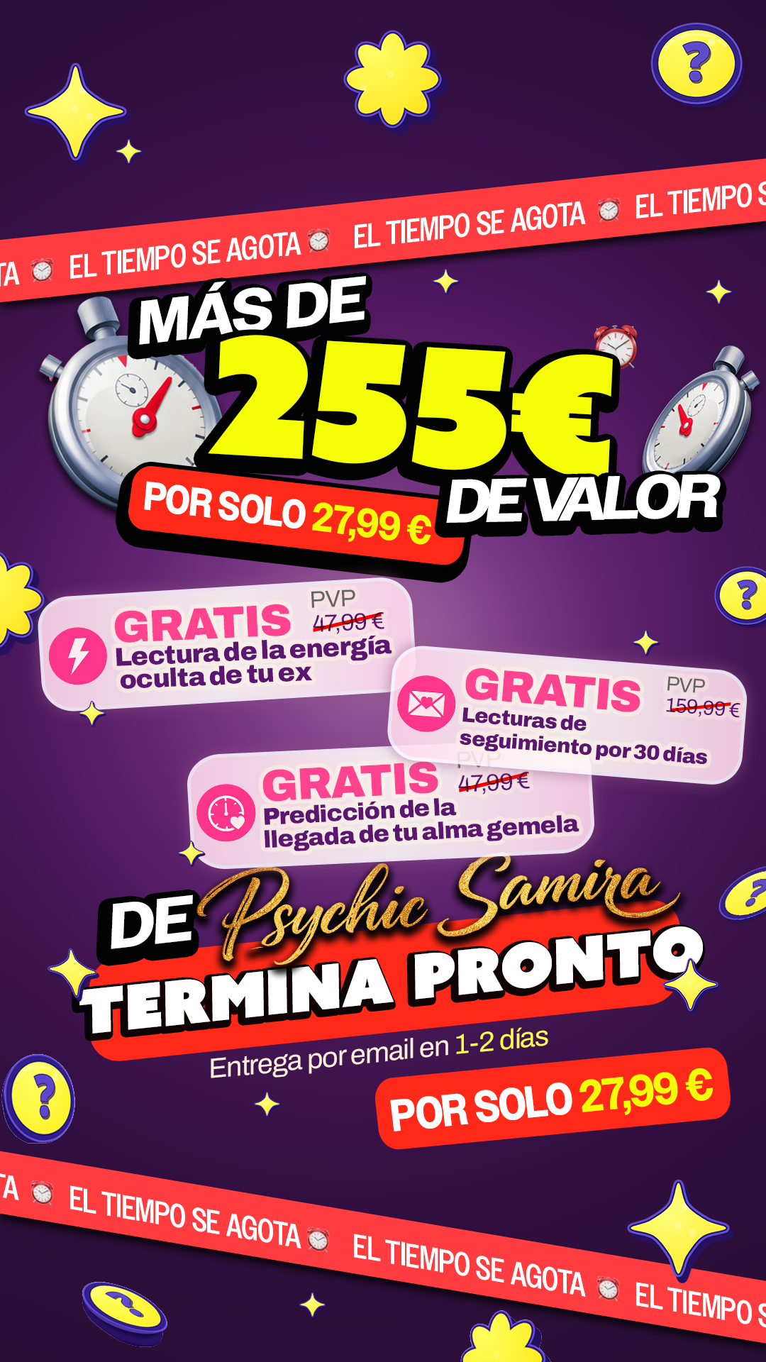 Psychic Samira Facebook ad
