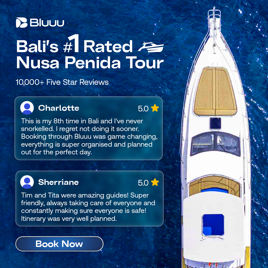 Bluuu - Nusa Penida Private Boat Tours Facebook ad: Special Price Only on Website