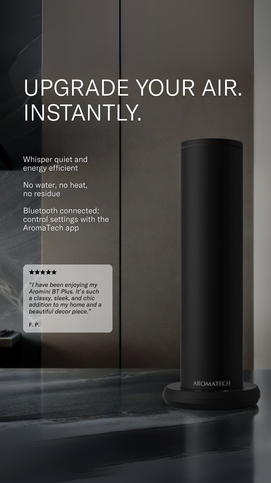 AromaTech Facebook ad