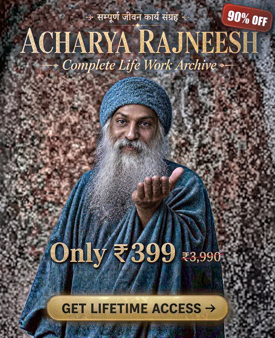 Courseleoworld Facebook ad: Complete Acharya Rajneesh Archive, Lifetime Access ₹399