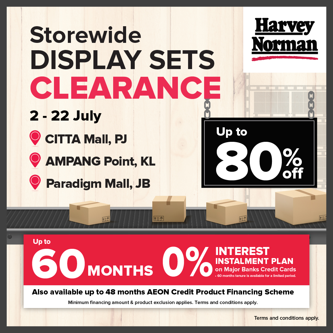 Harvey Norman Malaysia Facebook ad