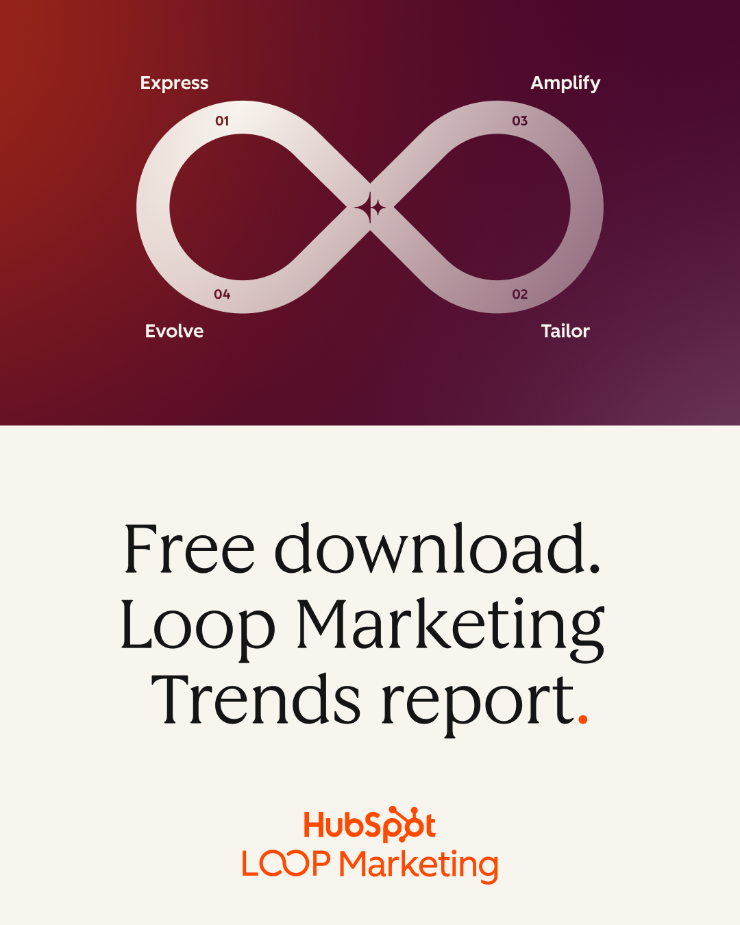 HubSpot Facebook ad