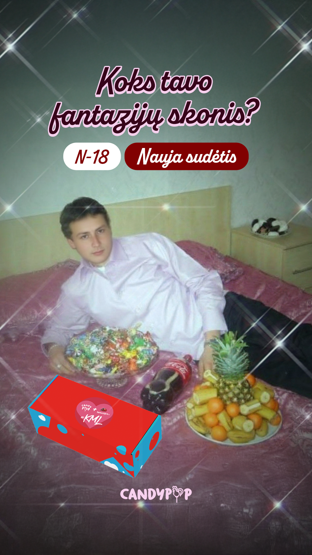 Candy POP Facebook ad