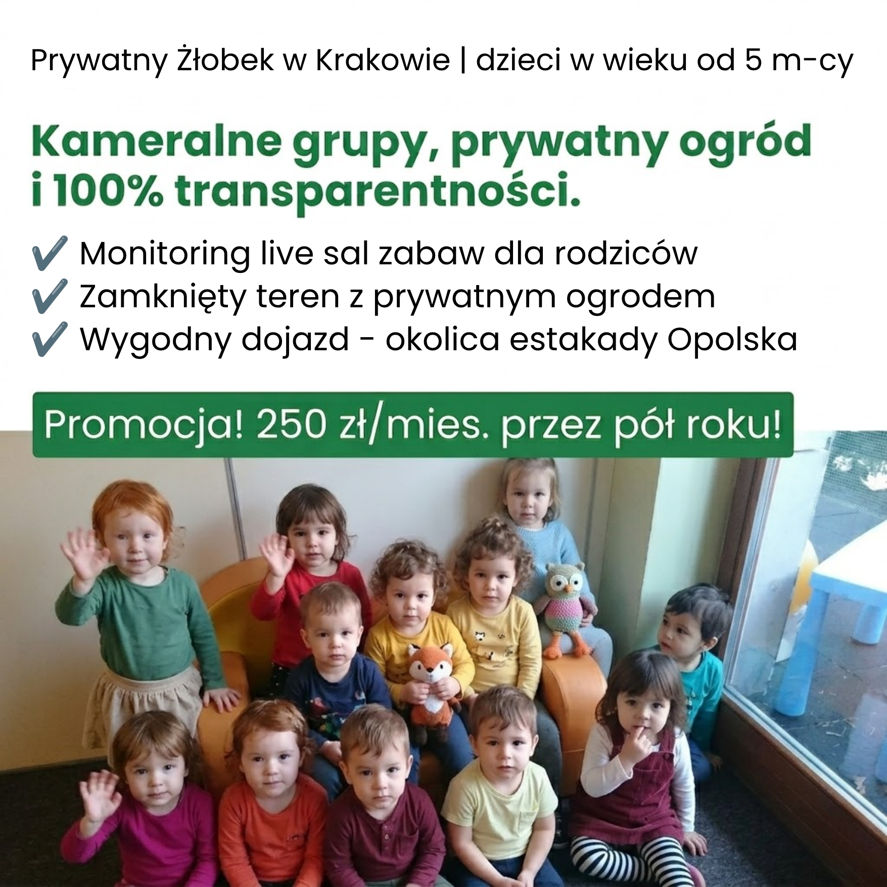 Ogródek Krasnoludków Facebook ad: Kliknij przycisk!