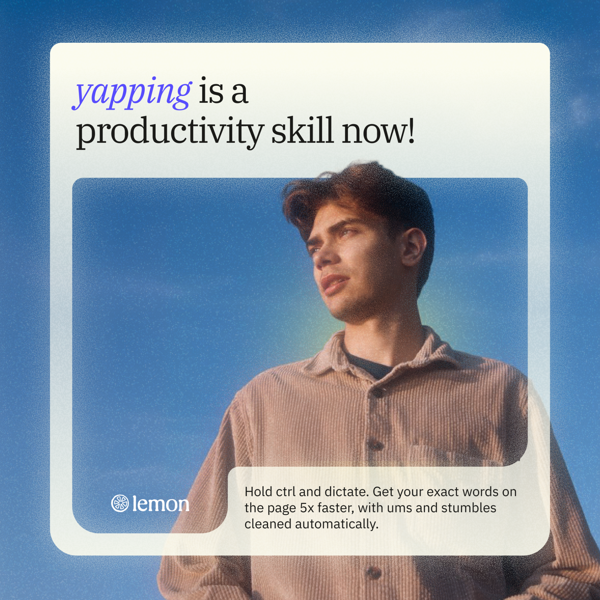 Hey Lemon.AI Facebook ad