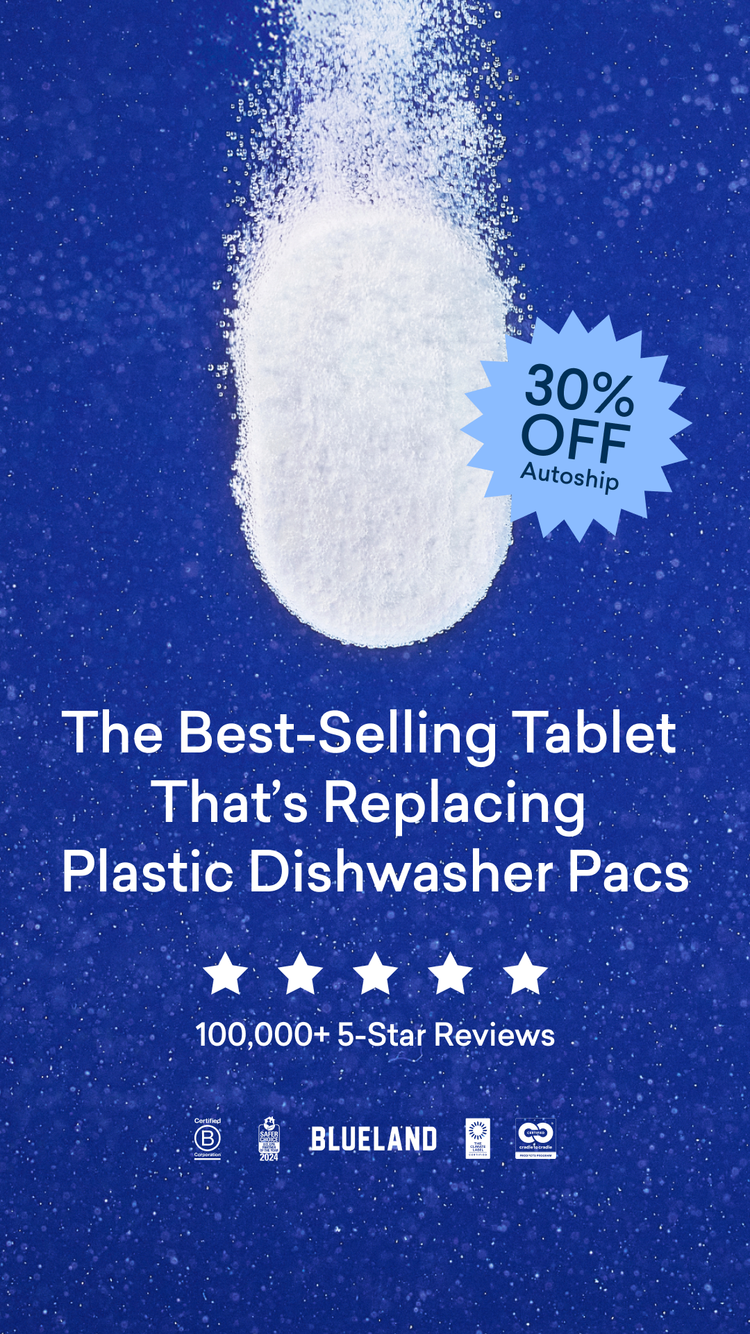 Blueland Facebook ad