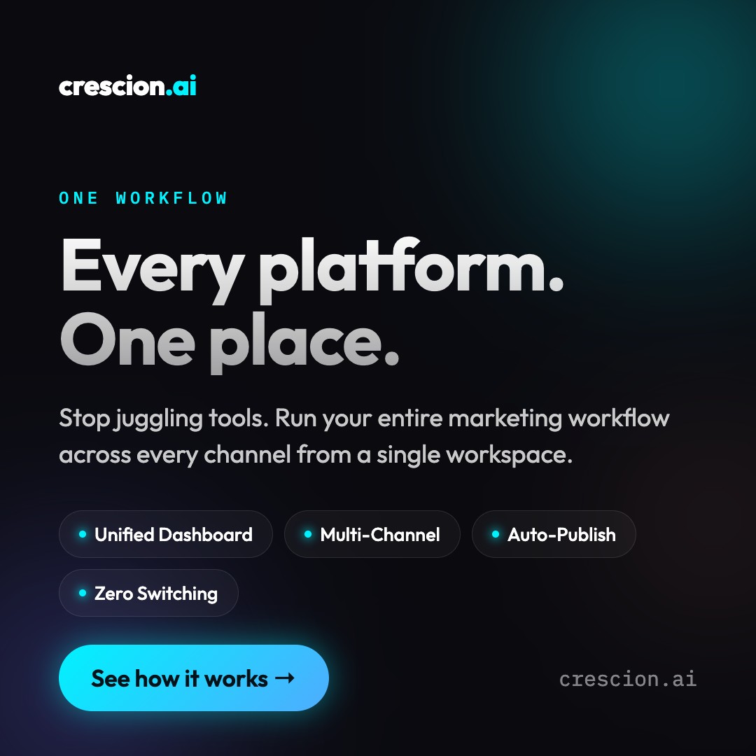 Crescion.ai Facebook ad