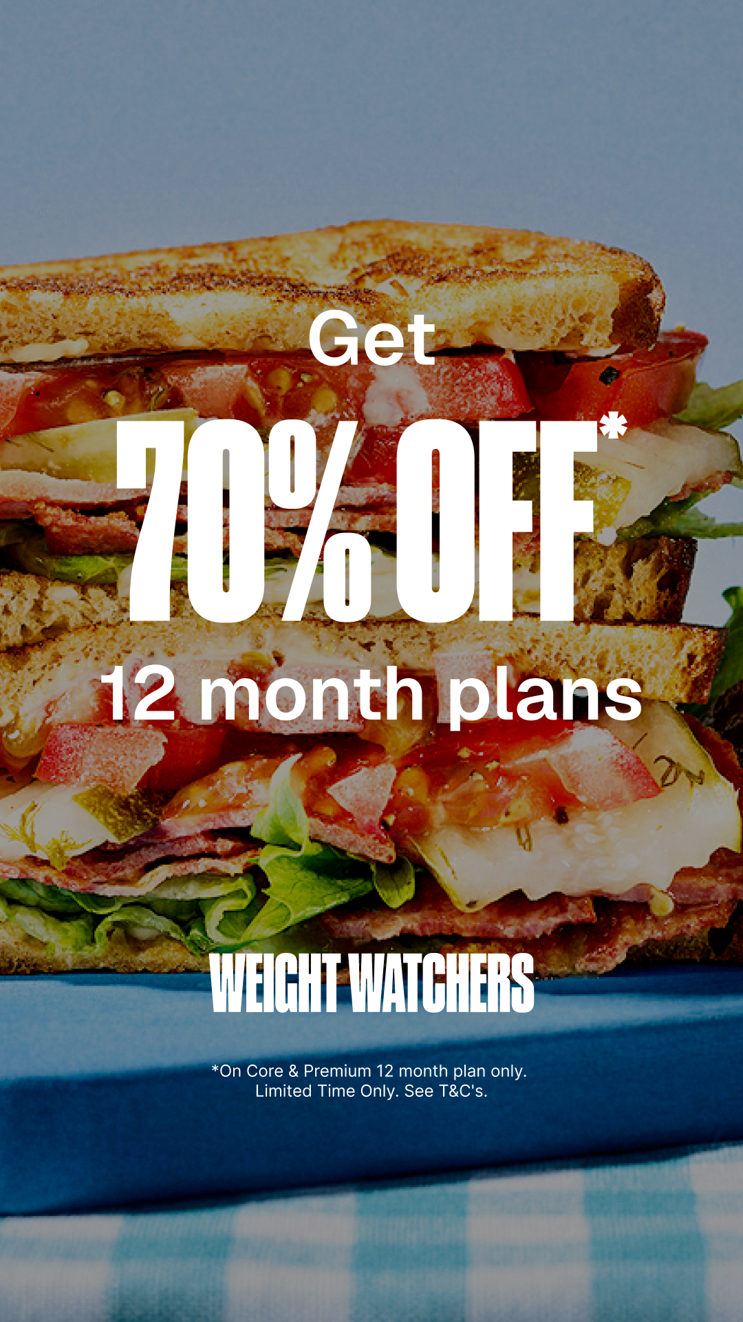 WeightWatchers Facebook ad