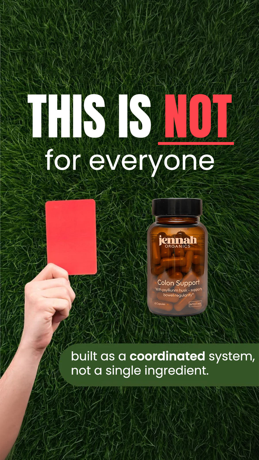 Jennah Organics Facebook ad