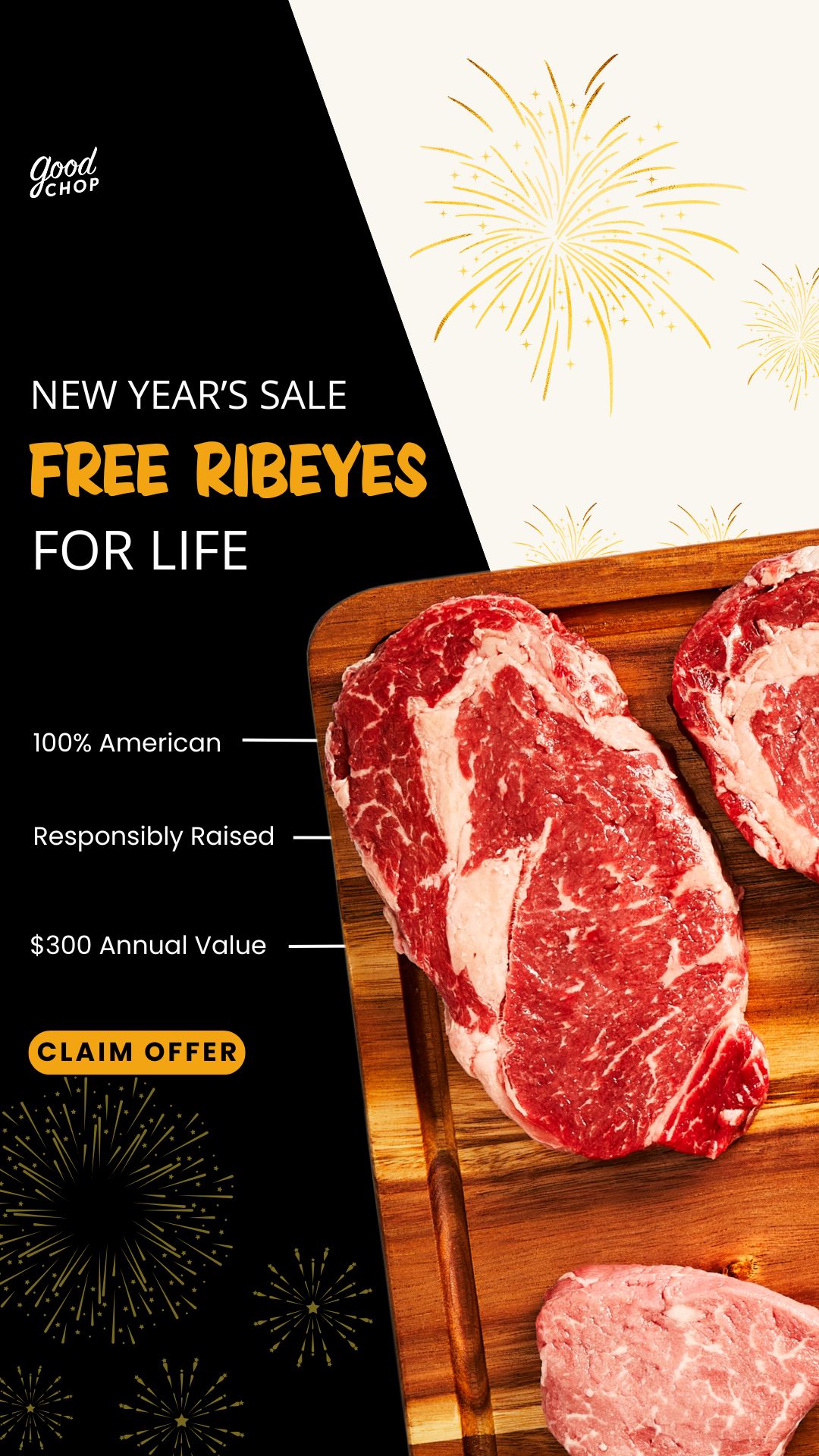 GoodChop Facebook ad