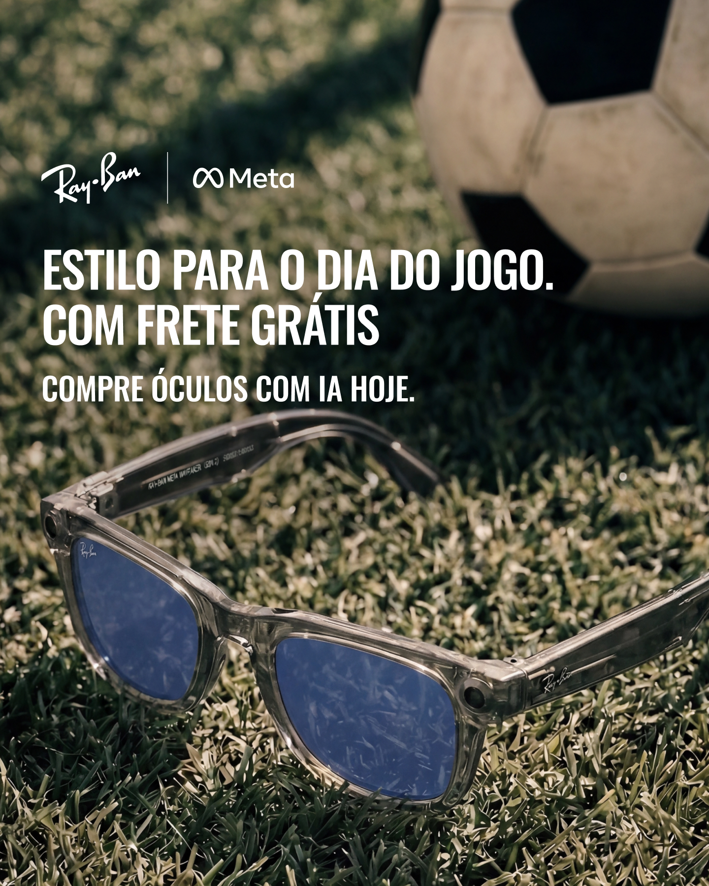 Ray-Ban Meta Facebook ad