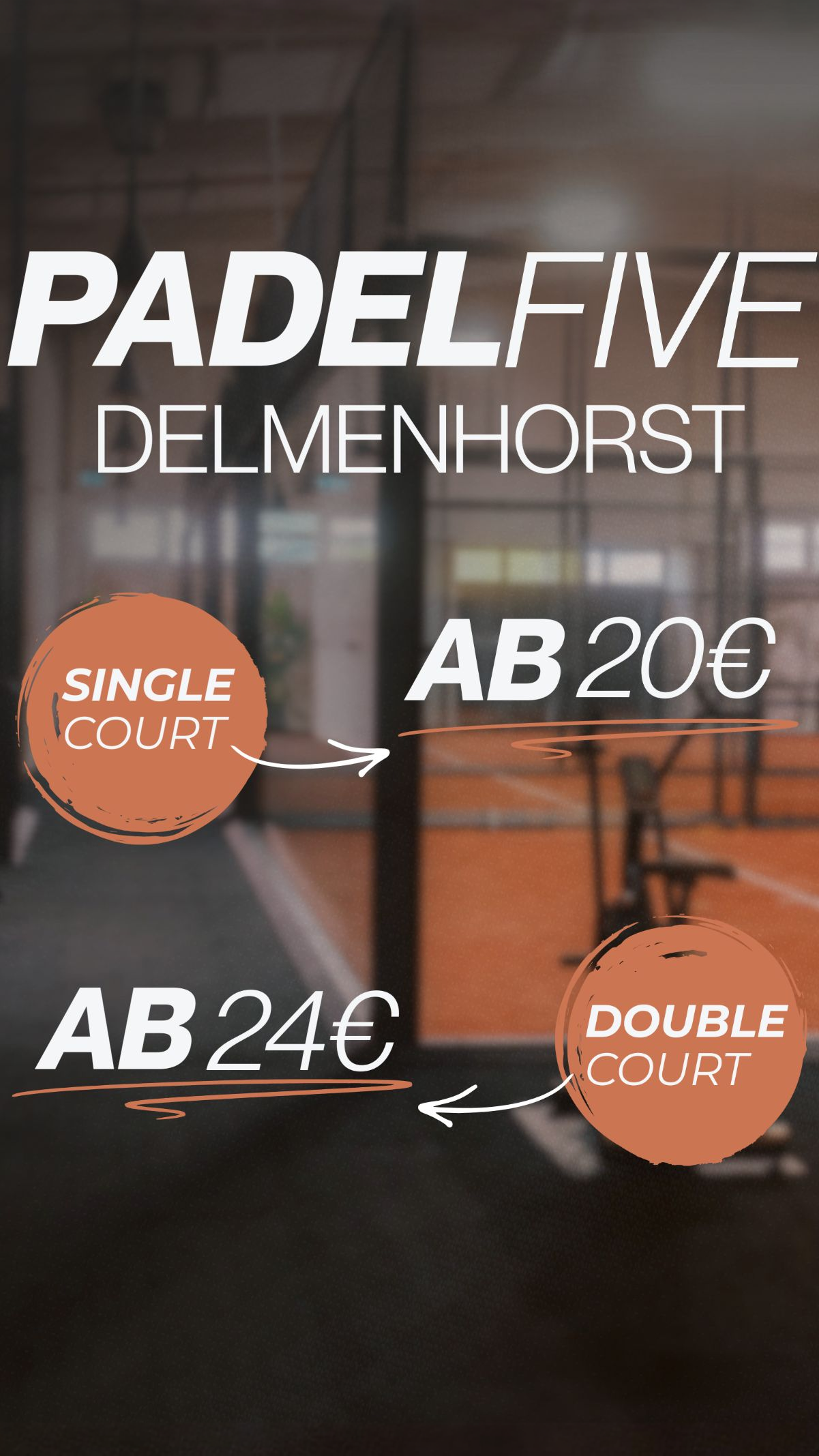 Padel Five Facebook ad: Bock auf Padel?