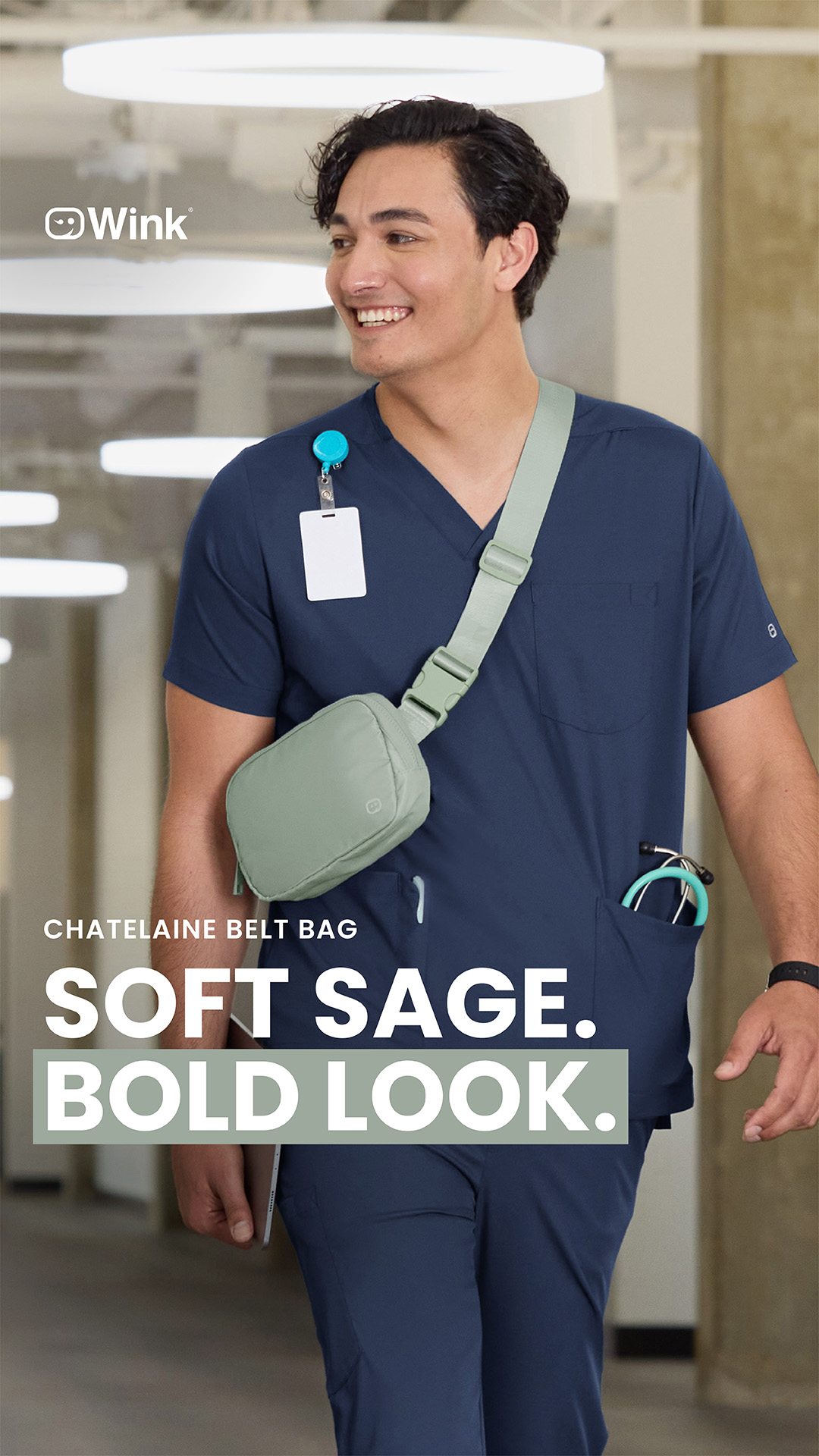 Wink Scrubs Facebook ad