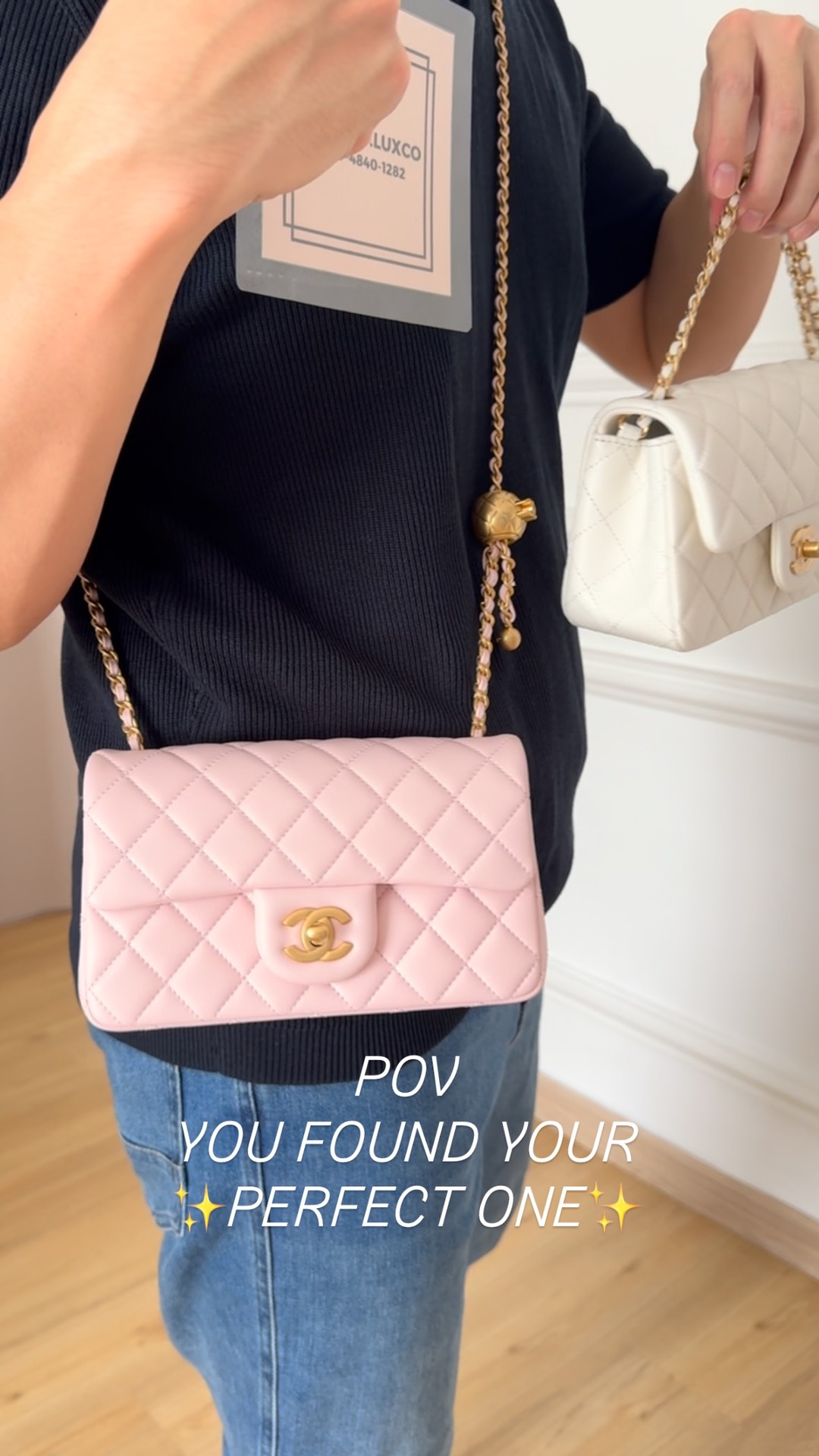 Studio Luxco Facebook ad: Perfect knitted polo and denim for the season