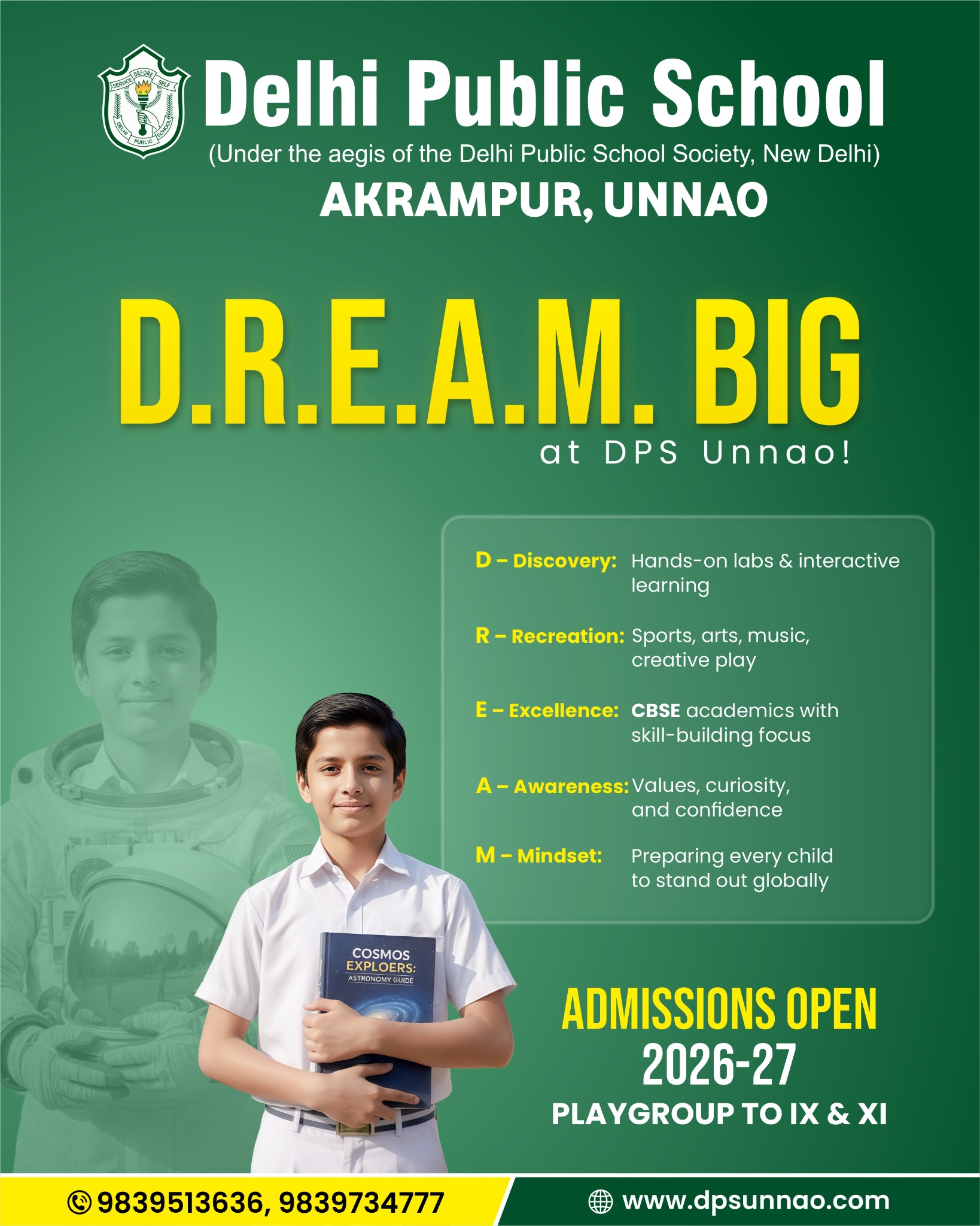 Delhi Public School, Unnao Facebook ad from Dec 12, 2025