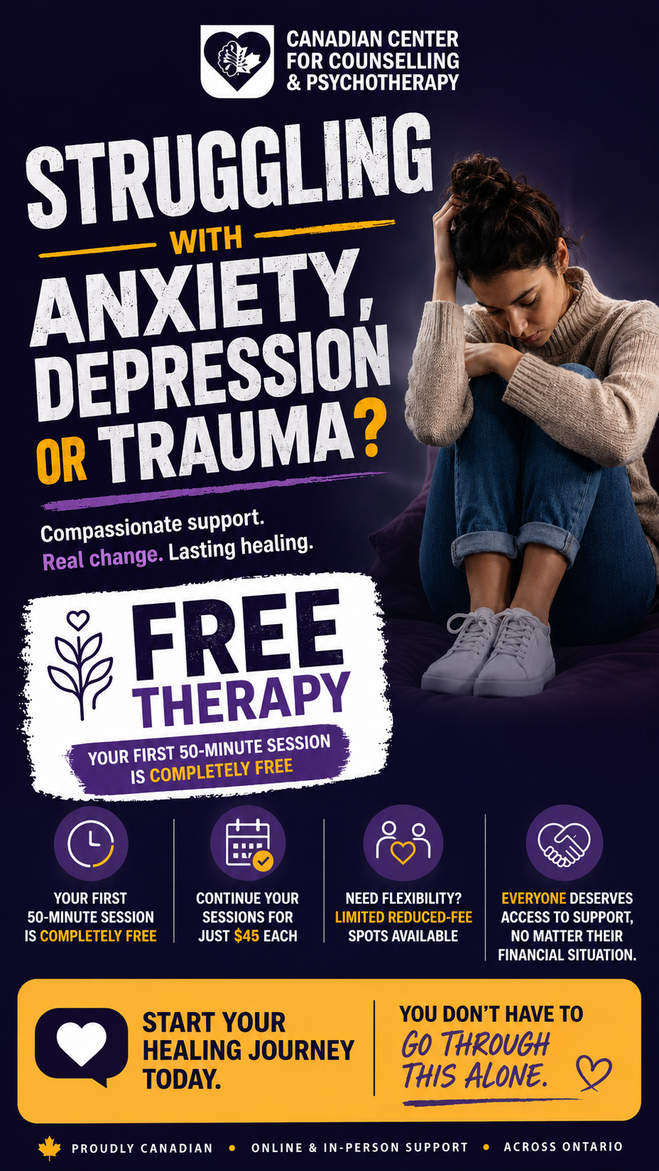 Canadian Center For Counselling and Psychotherapy  Facebook ad