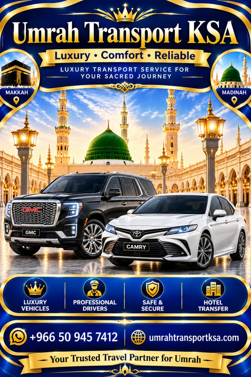 Umrah Transport KSA Facebook ad