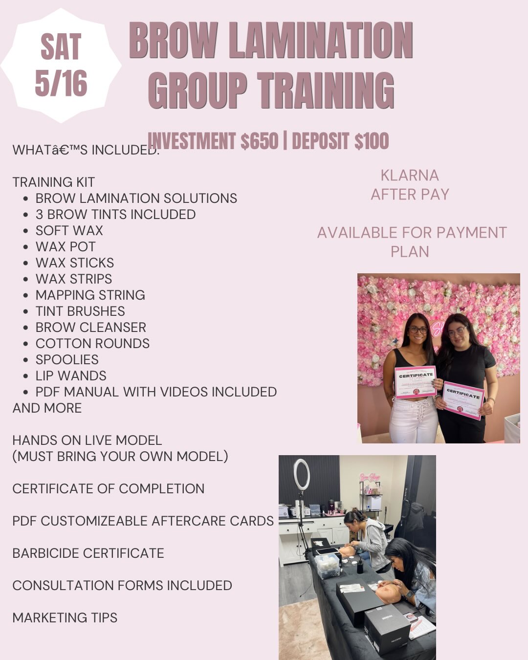 Beauty By Yuliana Facebook ad: READY TO START YOUR BEAUTY CAREER OR ADD…