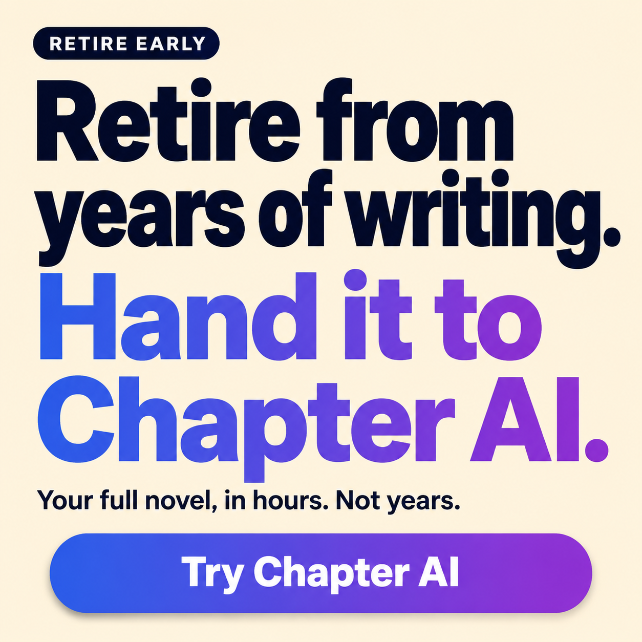 Chapter.pub Facebook ad