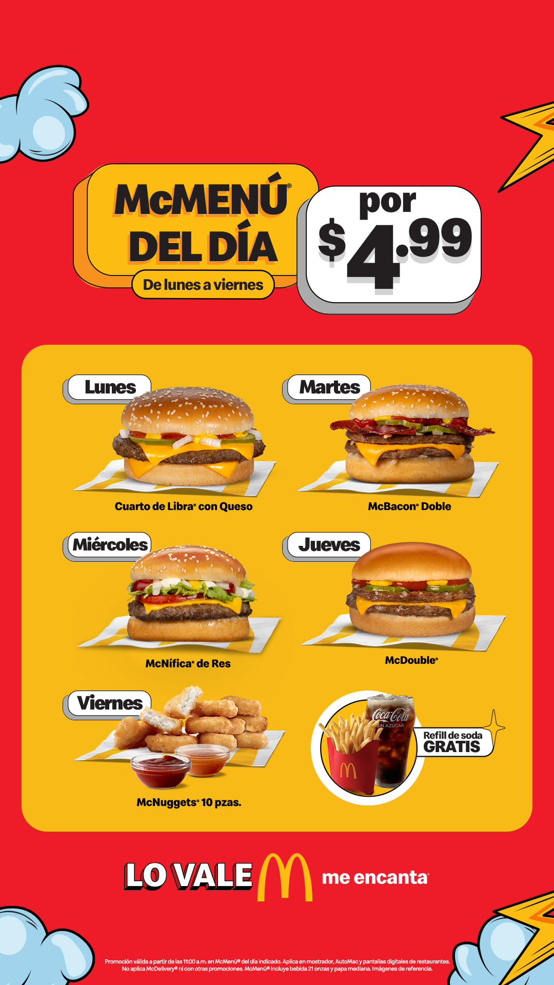McDonald’s El Salvador Facebook ad