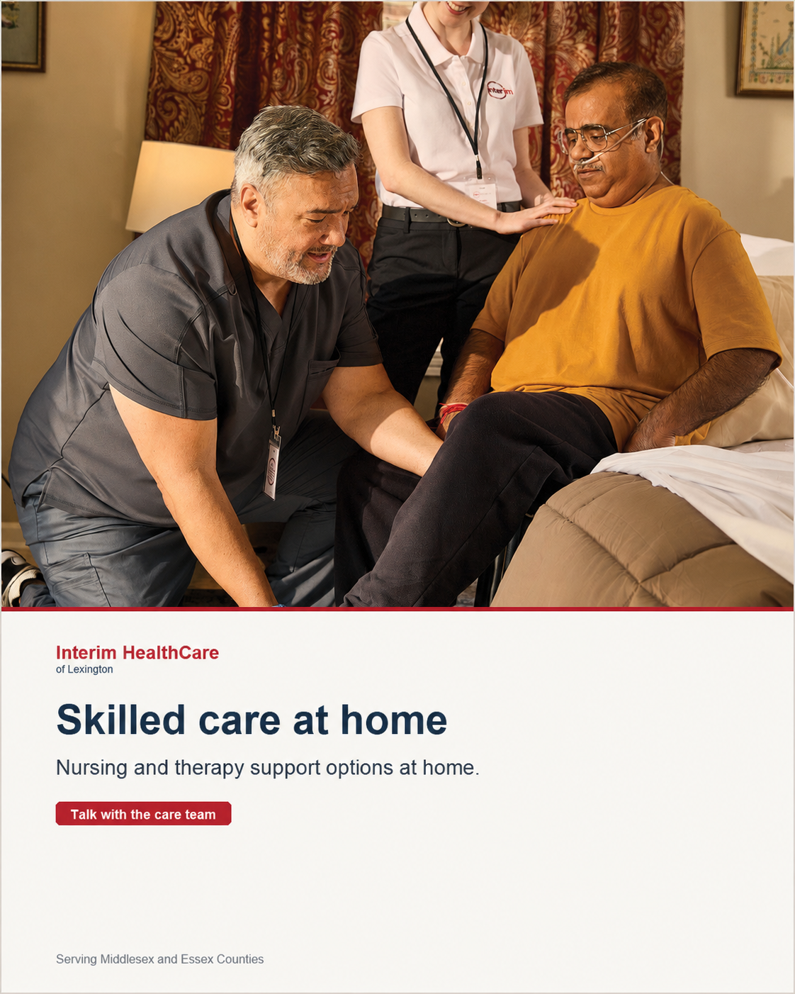 Interim HealthCare of Lexington, MA Facebook ad: Skilled Care at Home