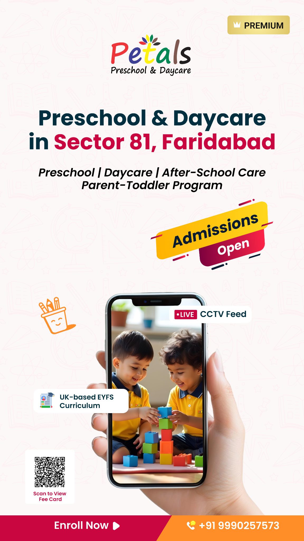 Petals Preschool & Day Care Facebook ad