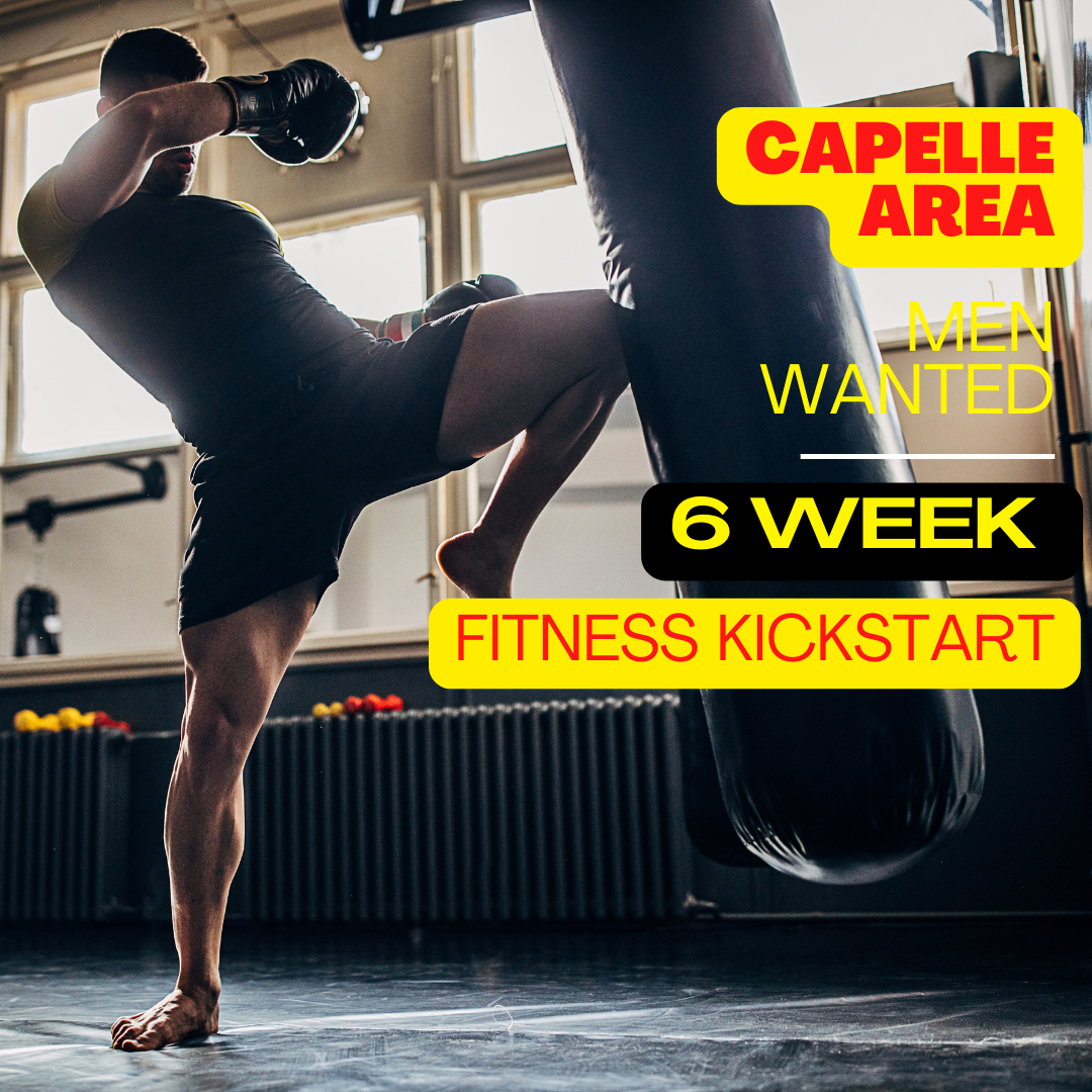 Cardiocombat.nl Facebook ad: Get back into shape without wasting time