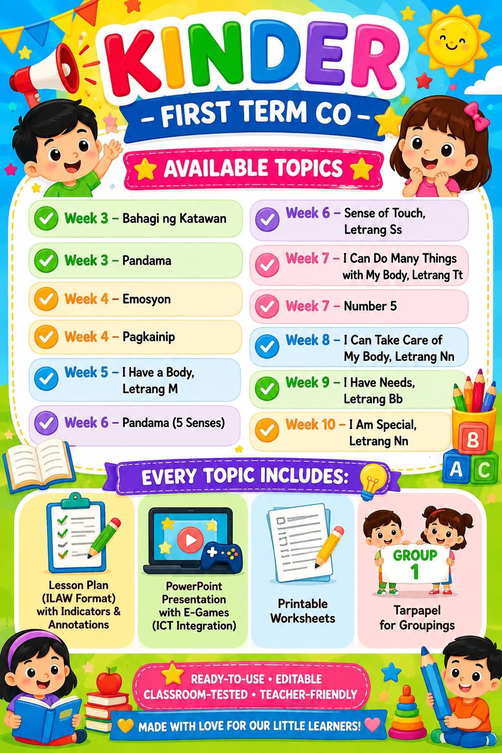 EDU Materials Facebook ad: COT SEASON IS HERE!