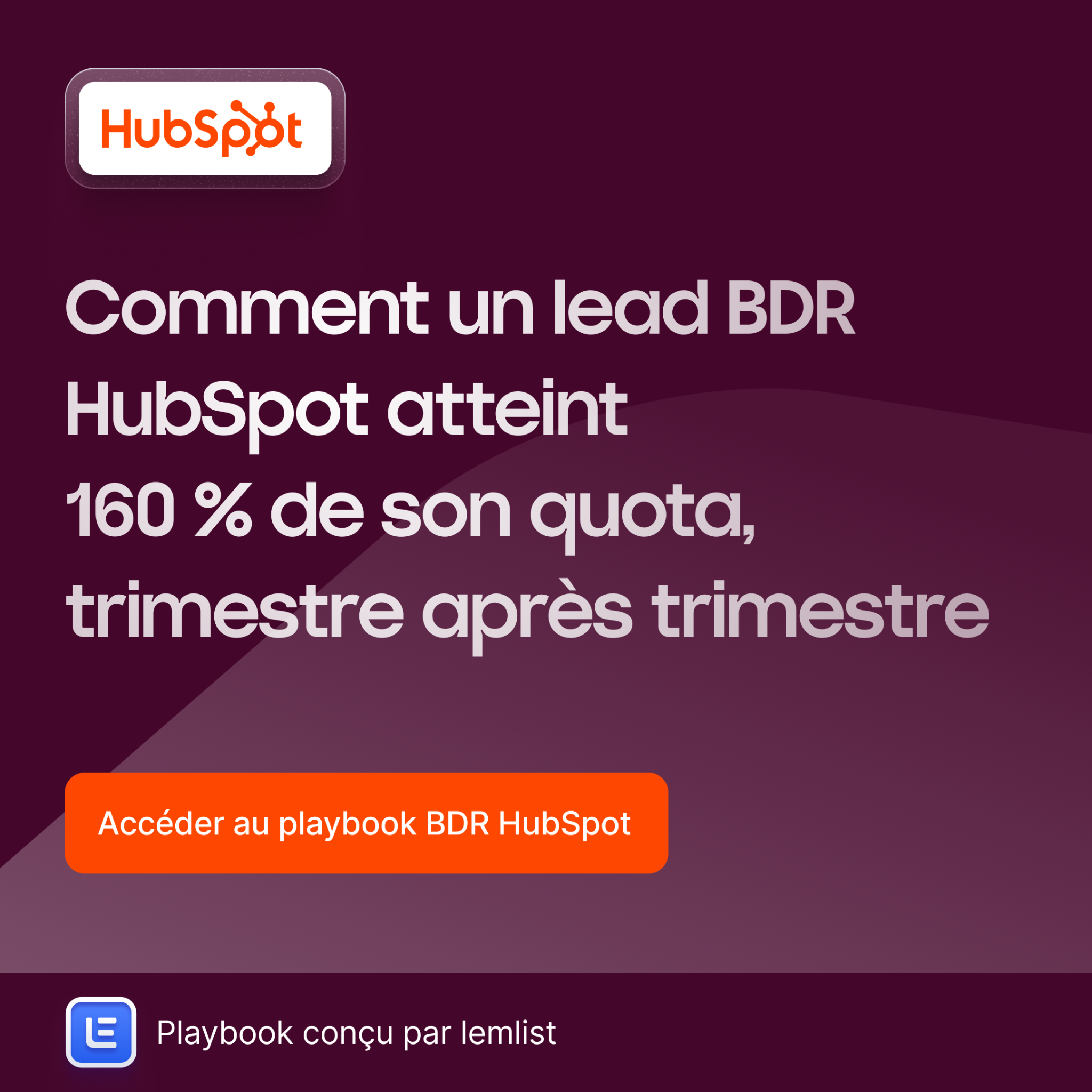 lemlist Facebook ad