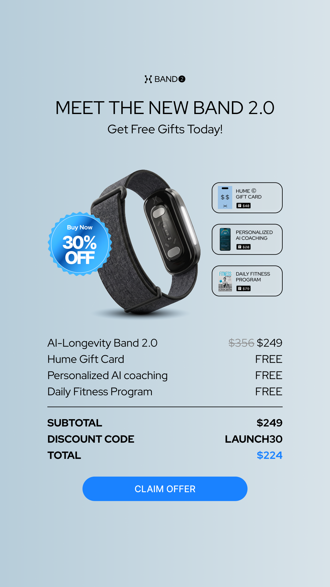 Hume Health Facebook ad