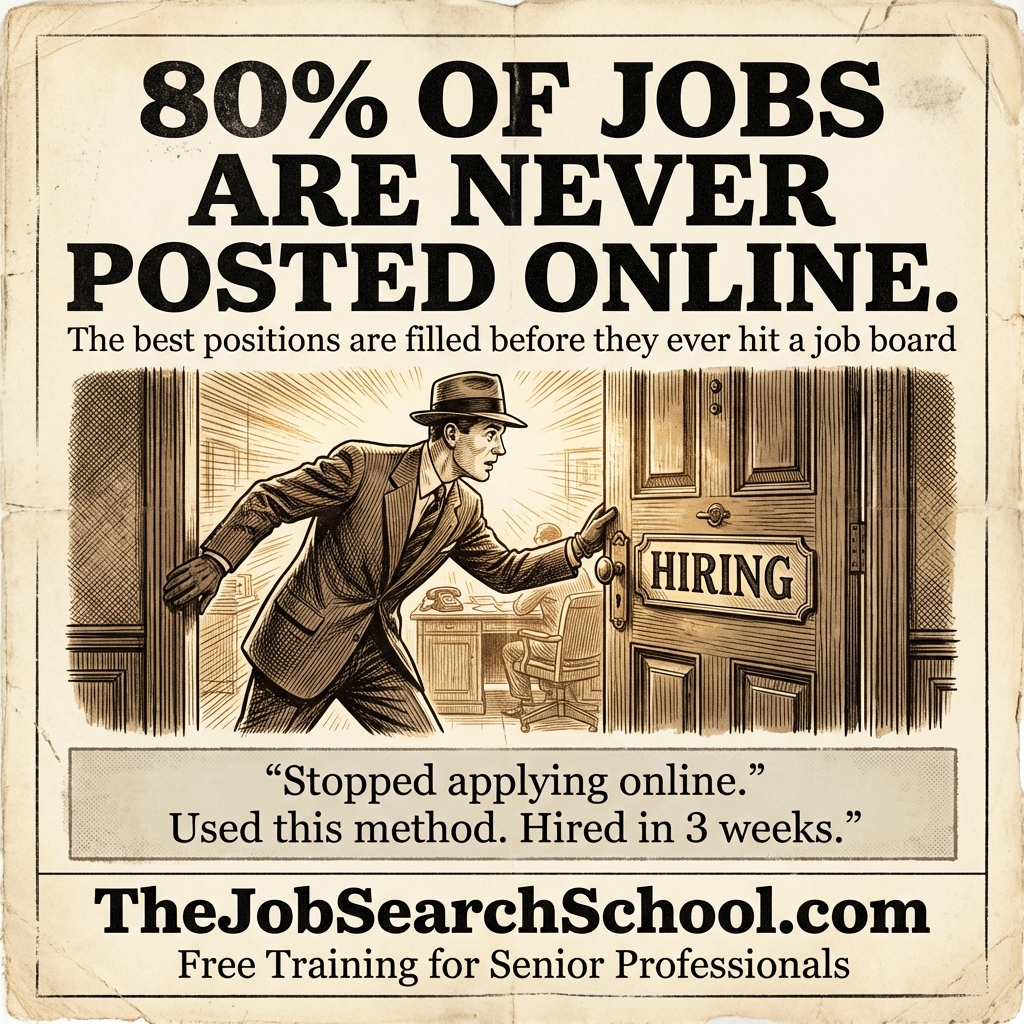 The Job Search School Facebook ad