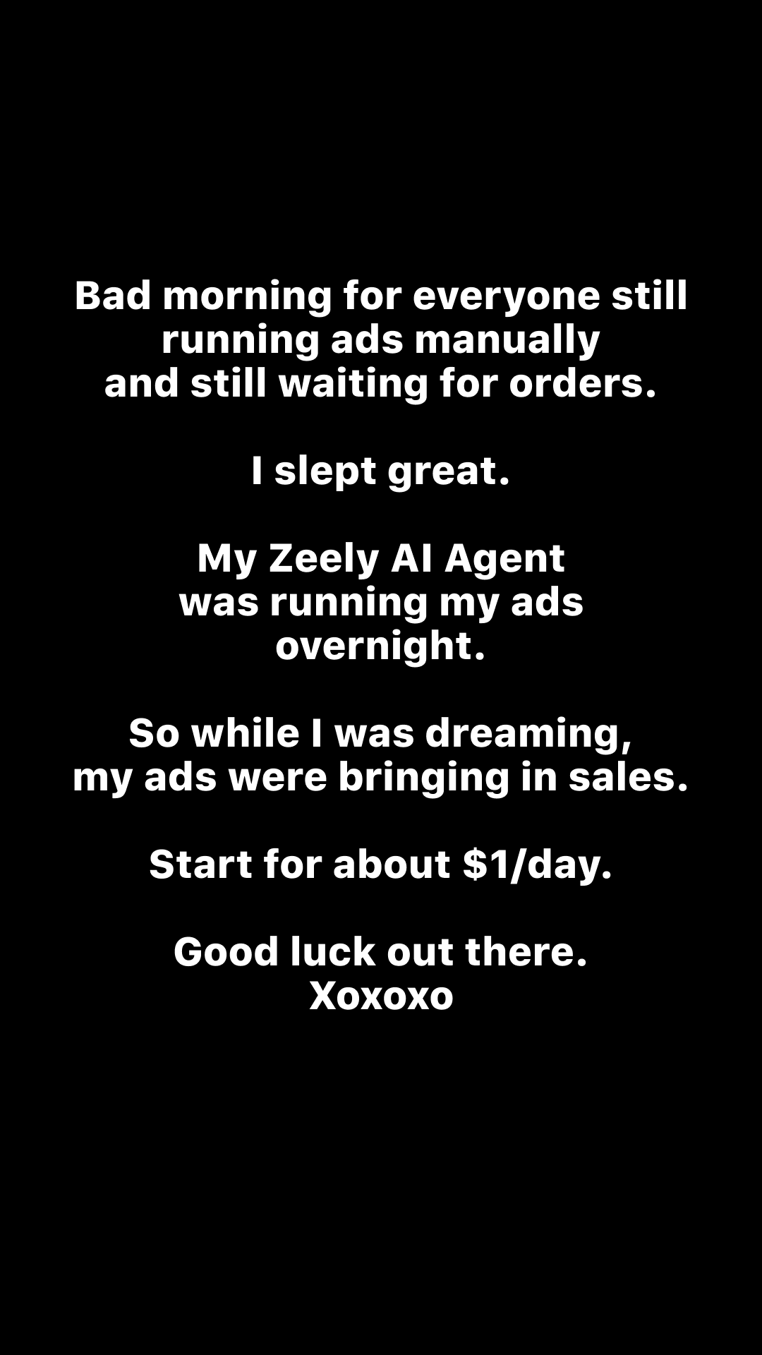 Zeely: Grow Sales with AI Facebook ad