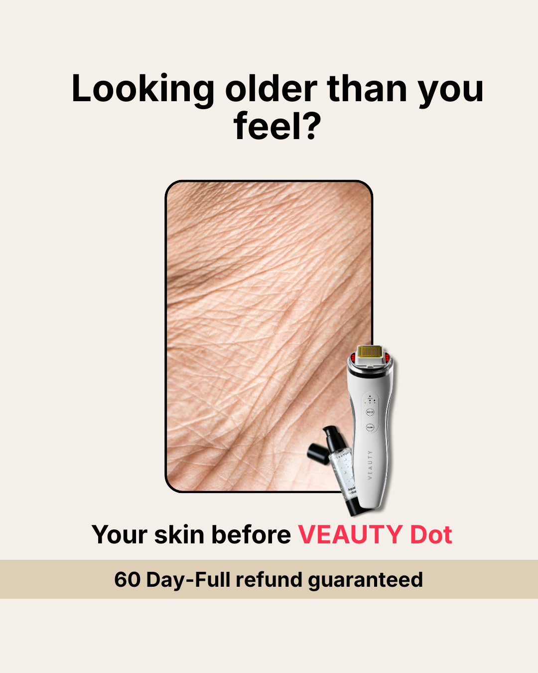 Veauty Facebook ad