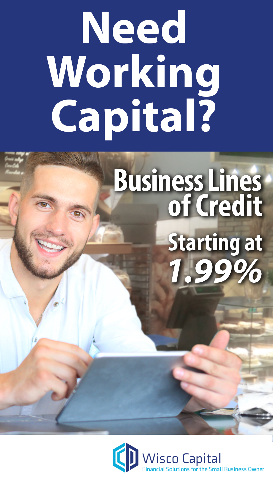 WiscoCapital Facebook ad